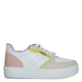 TÊNIS BRANCO E NUDE DETALHE MULTICOLORIDO C 30482 0002 0002 ANACAPRI - Vintedoisk